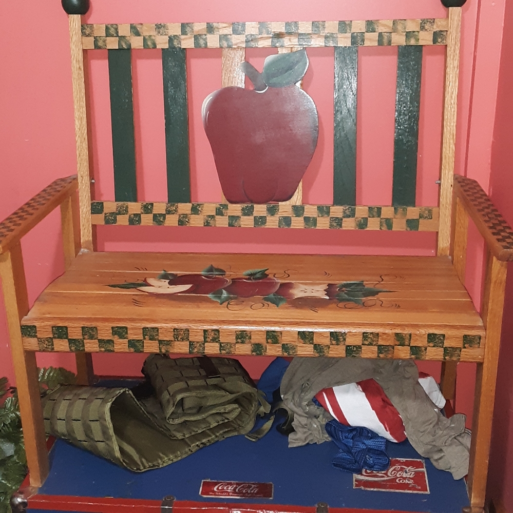 Custom-made small bench